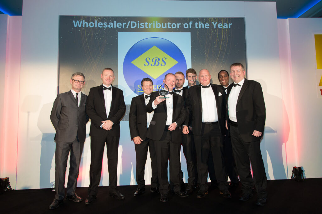 SBS win wholesaler distributor of the year HVR Awards 2019