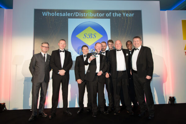 SBS win wholesaler distributor of the year HVR Awards 2019