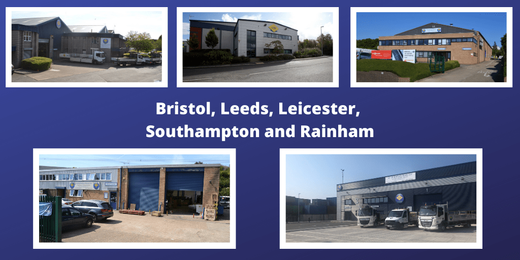 Christmas Hours for Bristol, Leeds, Leicester, Southampton and Rainham